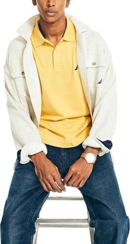 Vista 5 de Nautica Polo Interlock de ajuste clásico para hombre