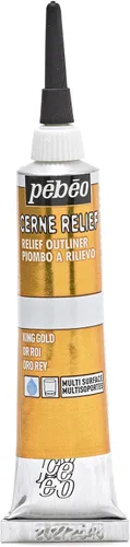 Vista 9 de Pebeo Vitrail, Pintura Dimensional para Contorno en Relieve, Tubo de 20 ml con Boquilla - Negro, 0.68 Oz Líquidas (Paquete de 1)