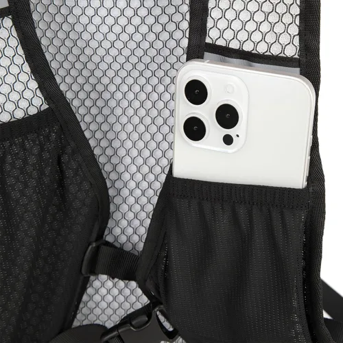 Vista 9 de Mochila de hidratación, mochila de agua para correr con vejiga de 2 L, mochila de agua hidráulica para hombres y mujeres, ciclismo, senderismo, rave