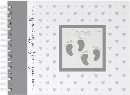 Vista 26 de Personalized Twin Pregnancy Journal (8 Center Designs) - Hardcover Pregnancy Memory Book Customized with Babies’ Names, Nicknames or Phrase