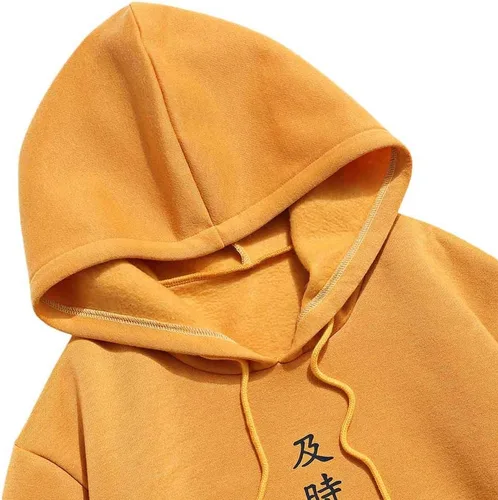 Vista 3 de ZAFUL Sudadera con capucha con cordón para hombre, unisex, de manga larga, sin botones, casual