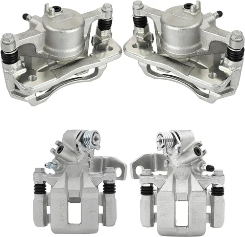 Vista 20 de SCITOO 18B5055 18B5054 Conjunto de pinzas de freno de disco con soporte para Chrysler Aspen 07-09, para Dodge Dakota/para Durango, para Dodge Ram