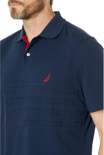 Vista 3 de Nautica Polo de rugby de ajuste clásico para hombre