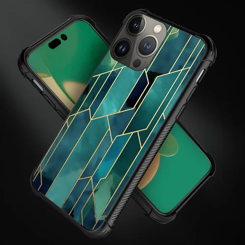 Vista 267 de Funda compatible con iPhone 15, diseño de elefantes africanos, diseño increíble a prueba de golpes, antiarañazos, carcasa trasera de policarbonato