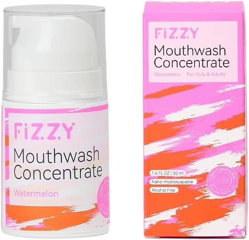 Vista 11 de Concentrado de enjuague bucal Fizzy Reparación de esmalte remineralizante, nano hidroxiapatita Tamaño de viaje 20 veces concentrado Sin flúor