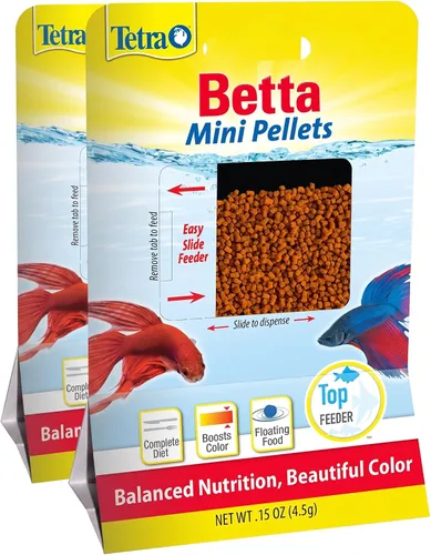 Vista 6 de Tetra Betta, gránulos pequeños 1.02 onzas, nutrición completa con refuerzo