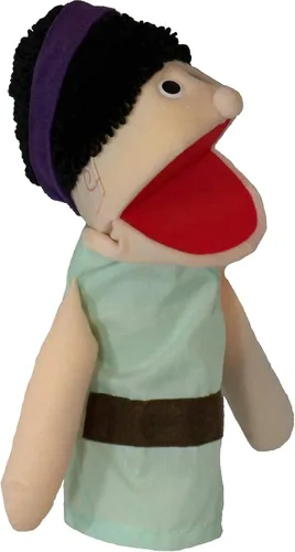 Vista 2 de Marioneta de niño de la Biblia de 18