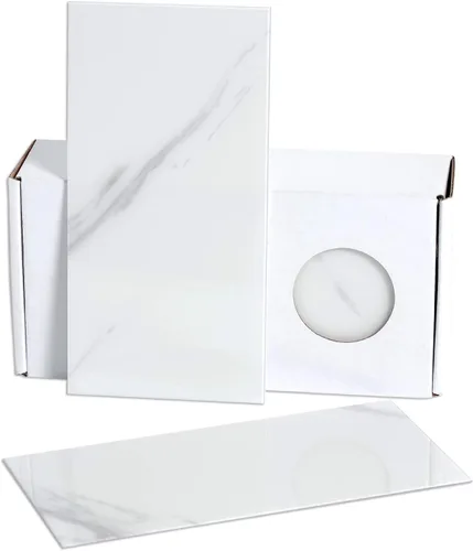 Vista 10 de BeNice - Azulejos grandes para salpicaduras de baño con acabado de metro, adhesivos impermeables para pared de cocina y ducha (23 azulejos) Beige