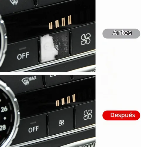 Vista 2 de Jaronx compatible con botones de velocidad del ventilador Mercedes Benz