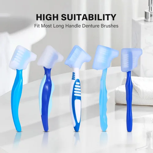 Vista 4 de Anbbas Funda de silicona para cepillos de dentadura para prótesis (2 unidades)