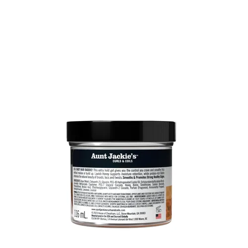Vista 8 de Aunt Jackie's Galardonada colección Braid + Twist Smooth + Swirl Edge Gel con sujeción extra firme, 4 onzas