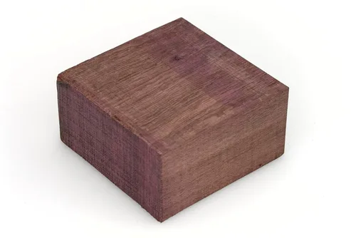 Vista 9 de Exotic Wood Zone Cuenco de madera sin terminar secado al horno, bloques cuadrados de madera dura para entusiastas de la carpintería de bricolaje