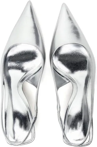 Vista 5 de KaroNairy Zapatos de vestir casuales para mujer, tacones con punta puntiaguda, tacón de gatito, tacones pequeños, zapatos de vestir casuales