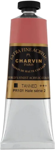 Vista 127 de Charvin Pintura acrílica profesional extrafina – verde absenta, tubo de 2.1 fl oz, pigmentos de triple fresado, resistente a la luz, pinturas