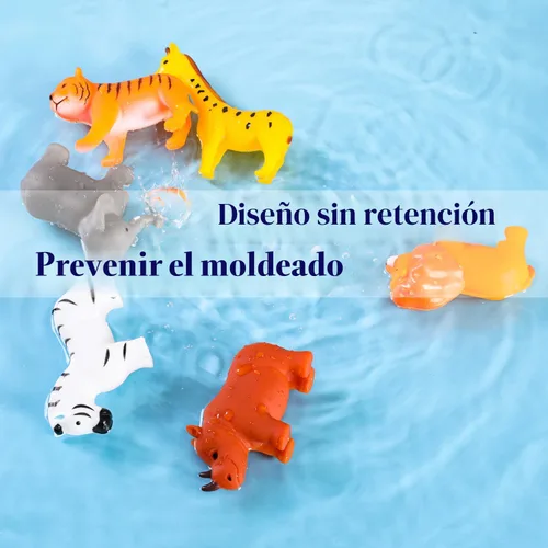 Vista 2 de Juguetes de baño XY-WQ sin agujeros, para bebés de 6-12 meses y niños pequeños de 1-3 años, juguetes de bañera sin agujeros