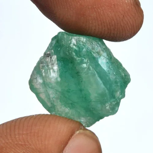 Vista 3 de GEMHUB Piedras preciosas sueltas para la fabricación de joyas, 10-980 quilates, esmeralda verde cruda, piedras naturales Cristal y piedras curativas
