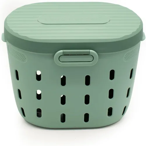 Vista 7 de Vego Garden Compostador de gusano en el suelo, contenedor de compostaje para granja al aire libre, 8 galones, sistema de compostaje sin BPA para Lima
