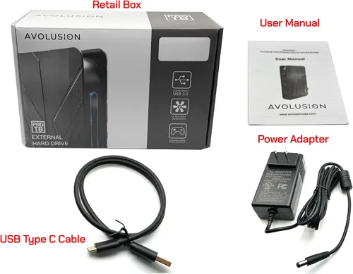Vista 5 de Avolusion PRO-T8 - Disco duro externo USB 3.0 de 3 TB para PC y portátil con sistema operativo Windows