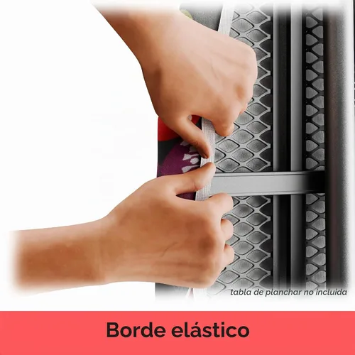 Vista 6 de oliso Funda y almohadilla para tabla de planchar - 100% algodón - Estándar 15 x 54 Floral