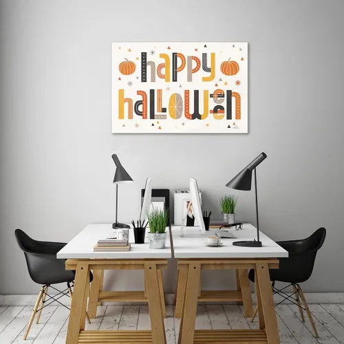Vista 5 de Jaxson Rea Laura Marshall - Lienzo envuelto en galería «Retro Halloween I» (15 x 10 pulgadas)