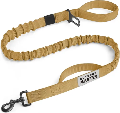 Vista 29 de Correa de cuerda elástica para perros Outdoormaster; para mayor seguridad y comodidad de su perro., M