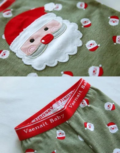 Vista 18 de VAENAIT BABY Infant Toddler Kids Adult Couple Family Matching Women Men Christmas Pjs Xmas Holiday Buffalo Plaid Pajama Set