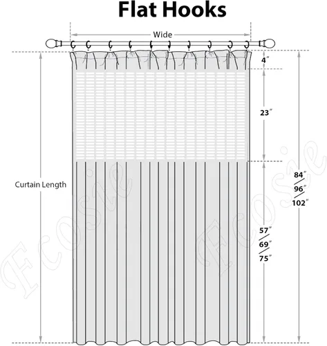 Vista 6 de Fcosie Cortinas divisoras de habitación de hospital con ganchos planos para cubículo, pantalla de privacidad para hospital, clínica médica