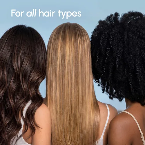 Vista 4 de MAREE Aceite para el cabello encrespado con aceite de argán, queratina y biotina – Suero capilar para brillo de cabello seco y rizado – Productos