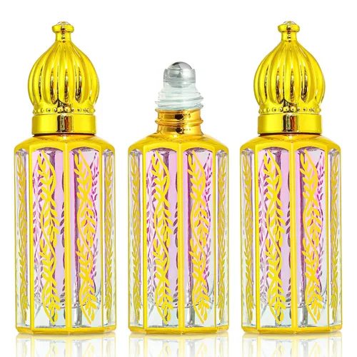 Vista 8 de MR.A Paquete de 3 perfumes árabes para mujer, aceite de perfume árabe de larga duración, aceite de perfume árabe de lujo, perfume árabe suave
