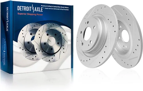 Vista 36 de Detroit Axle - Rotores de freno traseros para Toyota GR Supra BMW 230i 330e 330i 430i 530i 530i 530e 540d 540i xDrive X3 X4 Z4, rotores de freno