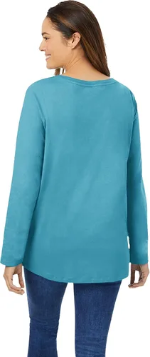 Vista 3 de Camiseta manga larga de talla grande para mujer Woman Within