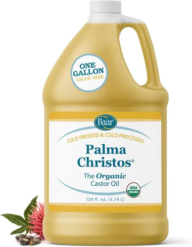 Vista 16 de Palma Christos Roll-On, aceite de ricino orgánico 3 oz