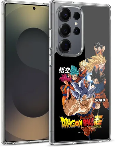 Vista 98 de Head Case Designs Funda de gel con licencia oficial de Dragon Ball Super Group Future Trunks Arc Characters [protección de grado militar] compatible