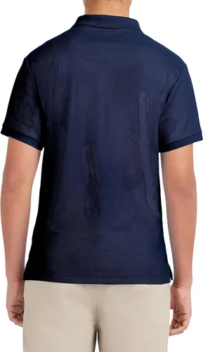 Vista 2 de Nautica Polo piqué elástico de manga corta para hombre joven