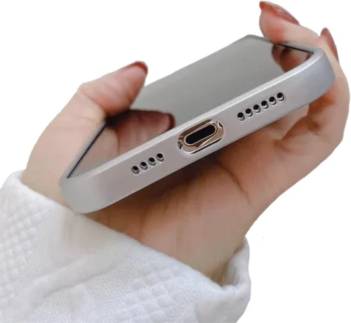Vista 4 de Funda de teléfono celular personalizada diseñada para iPhone SE2 Funda delgada y suave con protección de cámara (clásico)