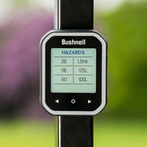 Vista 6 de Bushnell Golf Phantom 3 Slope GPS Handlheld (negro) Más de 38,000 campos, compensación de pendientes, información de peligro, calculadora