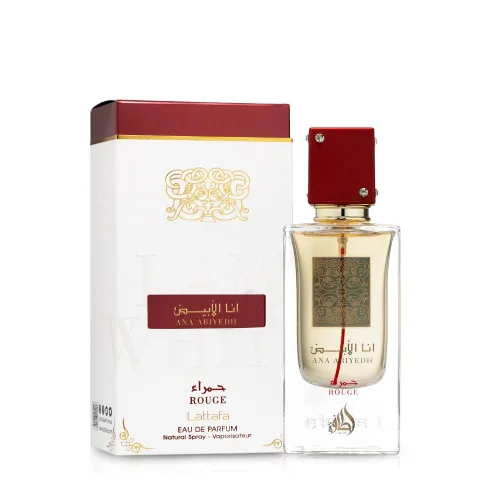 Vista 2 de Lattafa Perfumes Ana Abiyedh Rouge para Unisex Eau de Parfum en Spray, 2.0 Onzas / 60 ml