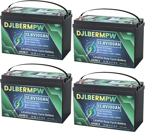 Vista 13 de Batería de Litio para Carrito de Golf de 36V 100Ah, 8000 Ciclos Profundos Batería de Litio de 36 Voltios para Carritos de Golf, BMS de 100A 3840Wh