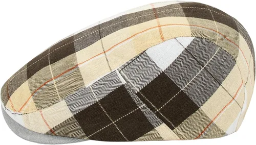 Vista 2 de Gorro de periódico para hombre, gorra plana Ivy Gatsby, gorra ajustable a cuadros coloridos
