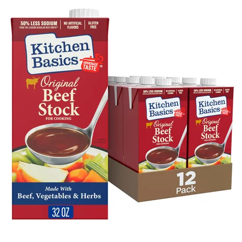 Vista 7 de Kitchen Basics - Caldo de res original, 32 onzas líquidas