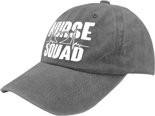 Vista 2 de KLDADY Nurse Squad Golf hat Blue hat Pigment Black Golf Hats Men Gifts for Mom Golf Hat