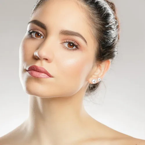 Vista 5 de Aretes de plata de ley chapados en oro blanco de 18 quilates con perlas de imitación para mujer, aretes de boda de perlas blancas, joyería
