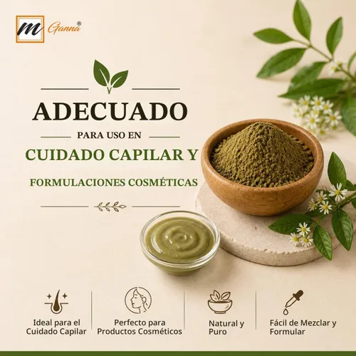 Vista 5 de 100% natural Bhringraj Powder Pure Eclipta Alba para la salud del cabello y la piel 0.22 LBS 3.53 oz