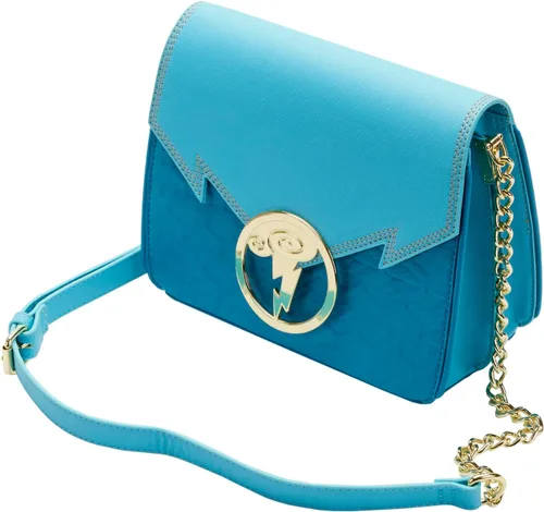 Vista 4 de Loungefly Disney Hercules - Bolso cruzado con medallón del 25 aniversario