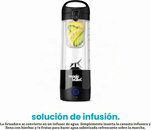 Vista 3 de Magic Bullet Licuadora Portátil MBPB50100AK Negra