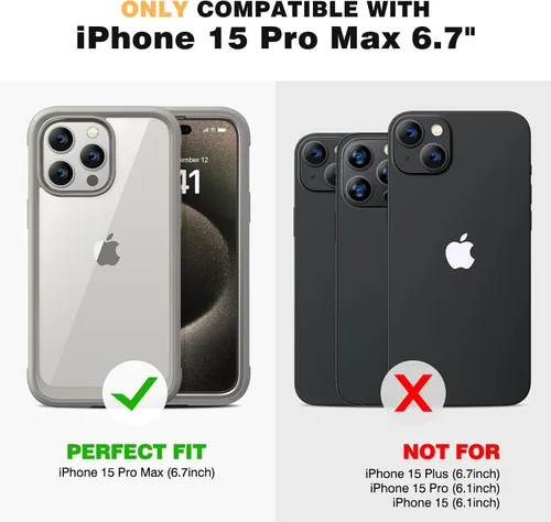 Vista 167 de DIACLARA - Funda transparente compatible con iPhone XR 6.1 pulgadas 2018