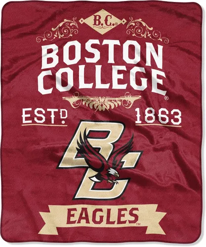 Vista 95 de Northwest NCAA Unisex-Adult Raschel Throw Blanket Alumni