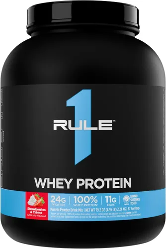 Vista 13 de Rule 1 Proteins Whey Protein Powder, Salted Carmel, 27 Servings