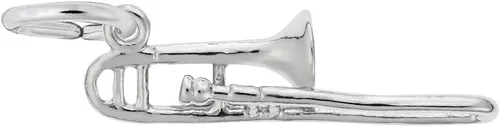 Vista 2 de Dije de trombón, dijes para pulseras y collares