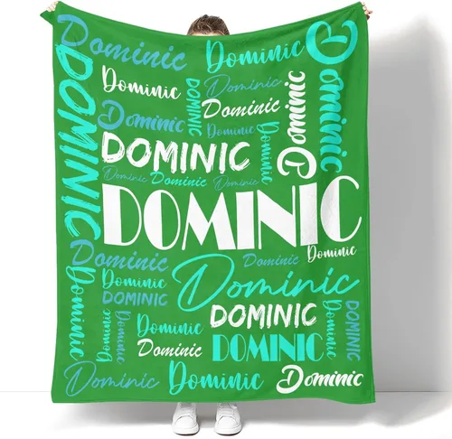 Vista 47 de Dr.TOUGH Manta Personalizada con Nombre Manta Personalizada para Adultos y Niños de Franela Mantas y Mantas Decorativas Personalizadas Customizadas